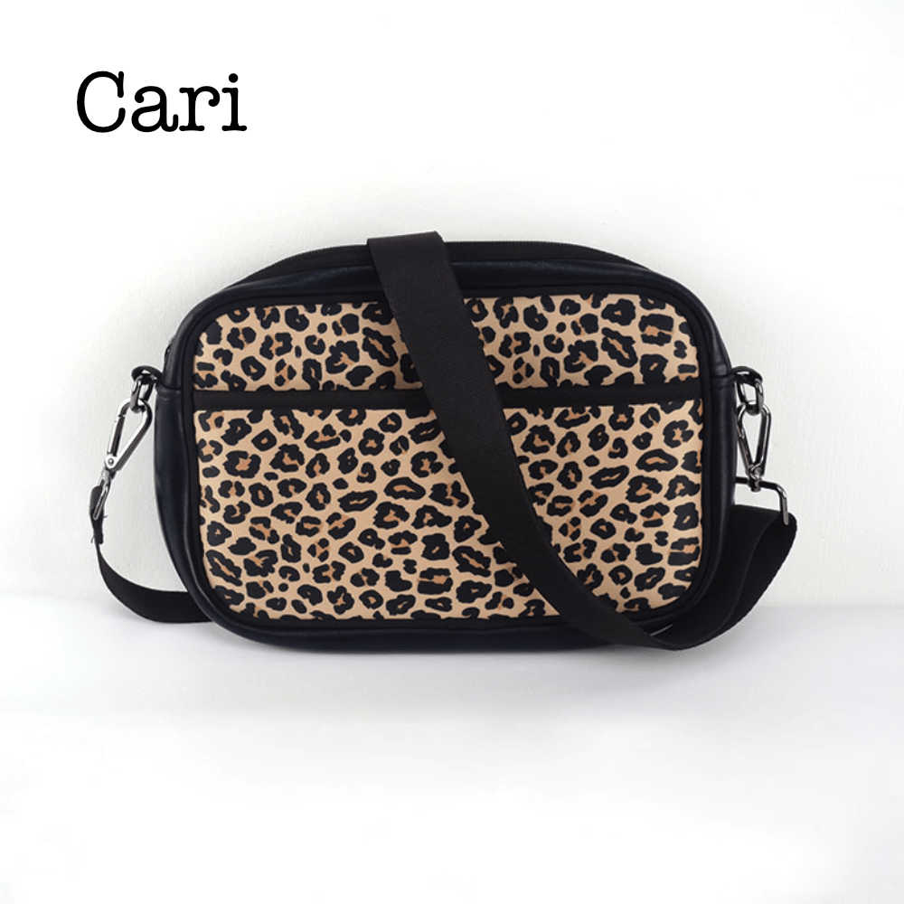 Neoprene Compact Crossbody Bag for Travel and Everyday Use - Love Salve